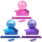 5 Pcs Yoga Equipment Ball & Block Set