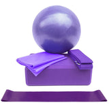 5 Pcs Yoga Equipment Ball & Block Set