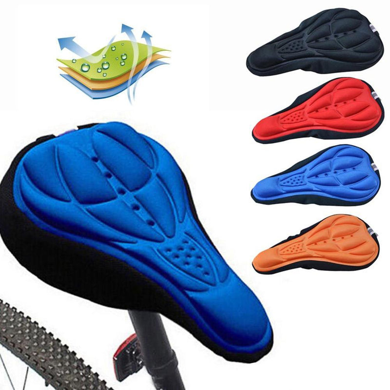 3D Gel Pad Cushioned Bicycle Seat Cover