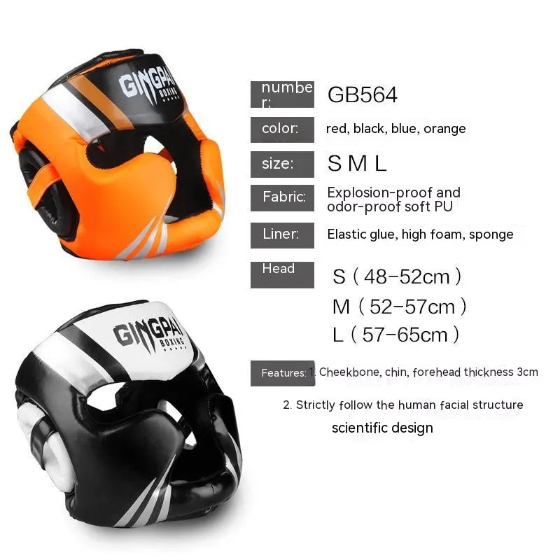 Combat Guard Boxing Helmet